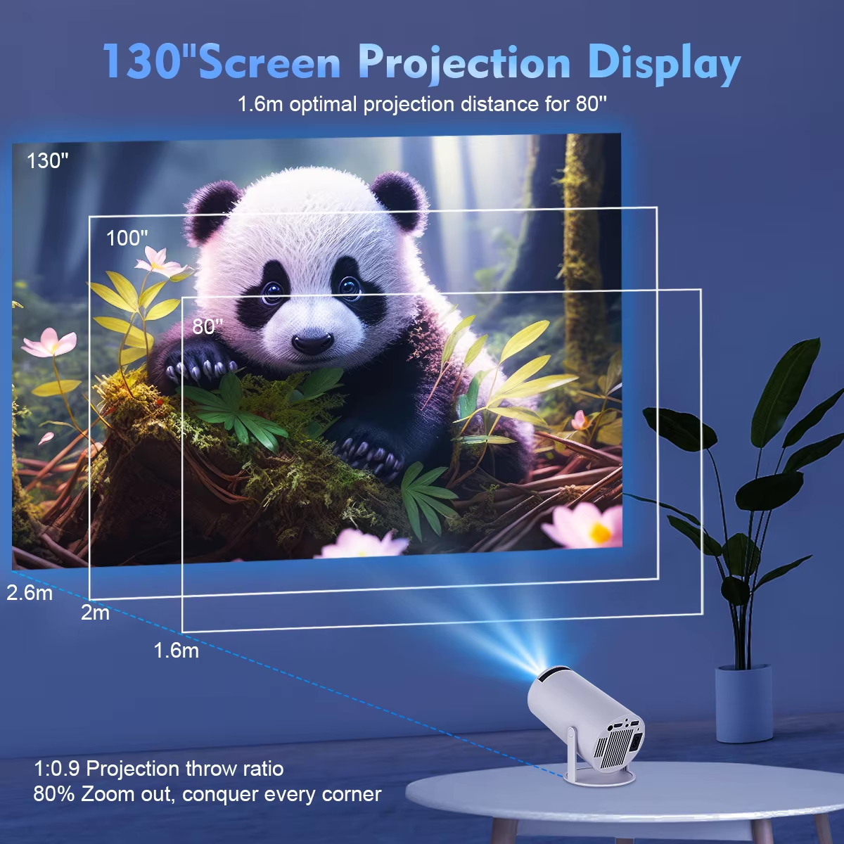 4K Pro Mini Projector